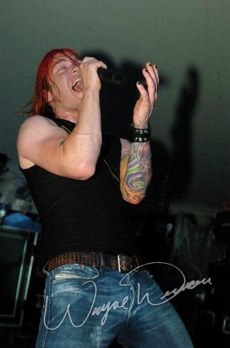 Shinedown at JT Bailey's Evansville, IN on June 16, 2004 &mdash; concert photo by Wayne Dennon