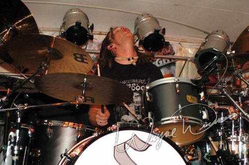 Shinedown at JT Bailey's Evansville, IN on June 16, 2004 &mdash; concert photo by Wayne Dennon