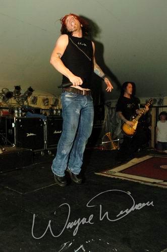 Shinedown at JT Bailey's Evansville, IN on June 16, 2004 &mdash; concert photo by Wayne Dennon