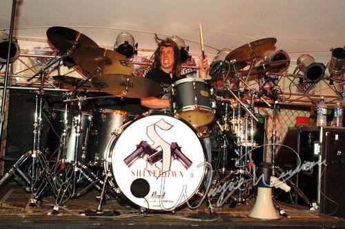 Shinedown at JT Bailey's Evansville, IN on June 16, 2004 &mdash; concert photo by Wayne Dennon