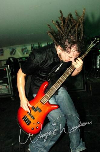 Shinedown at JT Bailey's Evansville, IN on June 16, 2004 &mdash; concert photo by Wayne Dennon