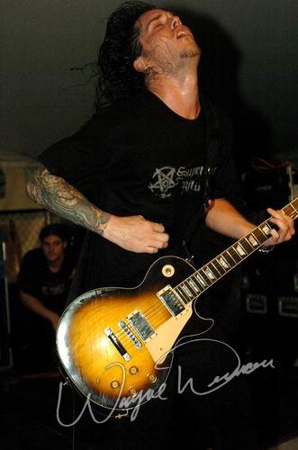 Shinedown at JT Bailey's Evansville, IN on June 16, 2004 &mdash; concert photo by Wayne Dennon