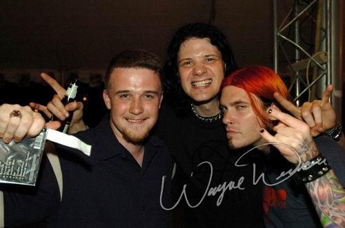 Shinedown at JT Bailey's Evansville, IN on June 16, 2004 &mdash; concert photo by Wayne Dennon