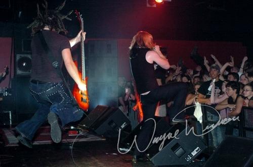 Shinedown at Jillian's Louisville, KY on September 8, 2004 &mdash; concert photo by Wayne Dennon
