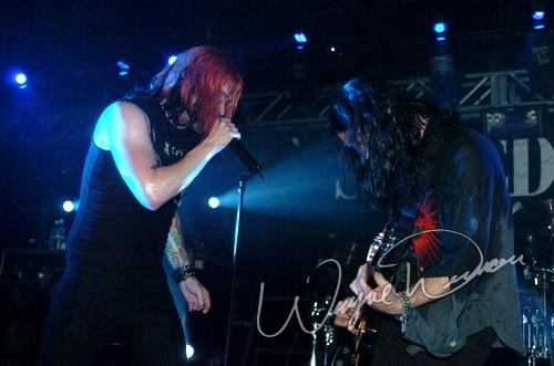 Shinedown at Jillian's Louisville, KY on September 8, 2004 &mdash; concert photo by Wayne Dennon