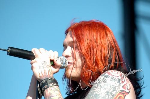 Shinedown at X-Fest Dayton, OH on September 19, 2004 &mdash; concert photo by Wayne Dennon