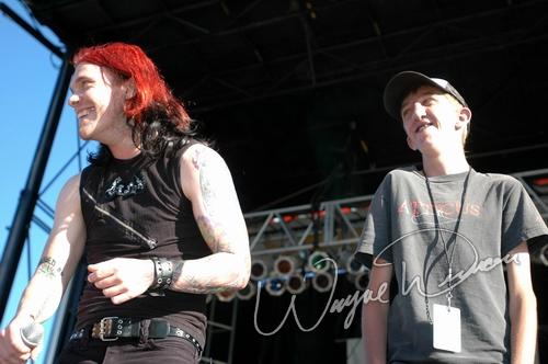 Shinedown at X-Fest Dayton, OH on September 19, 2004 &mdash; concert photo by Wayne Dennon