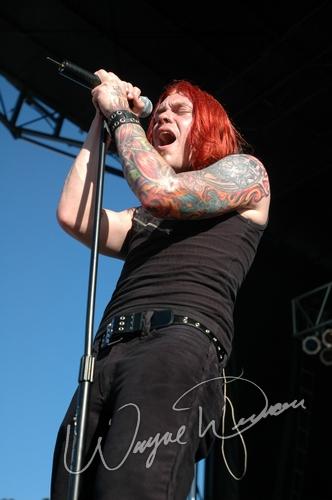 Shinedown at X-Fest Dayton, OH on September 19, 2004 &mdash; concert photo by Wayne Dennon