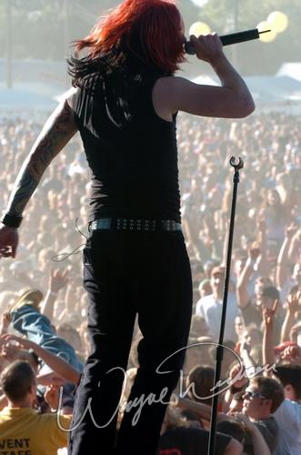 Shinedown at X-Fest Dayton, OH on September 19, 2004 &mdash; concert photo by Wayne Dennon