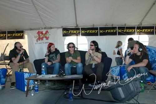 Shinedown at X-Fest Dayton, OH on September 19, 2004 &mdash; concert photo by Wayne Dennon