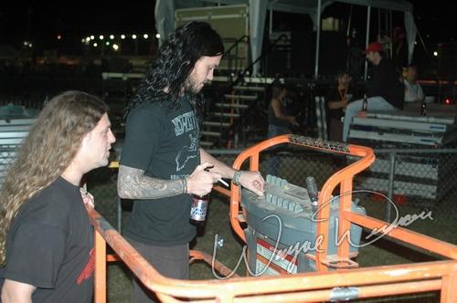 Shinedown at X-Fest Dayton, OH on September 19, 2004 &mdash; concert photo by Wayne Dennon