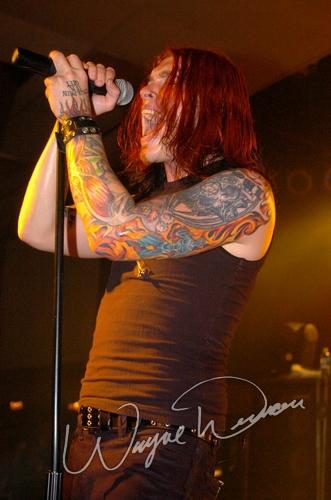 Shinedown at Piere's Fort Wayne, IN on September 21, 2004 &mdash; concert photo by Wayne Dennon