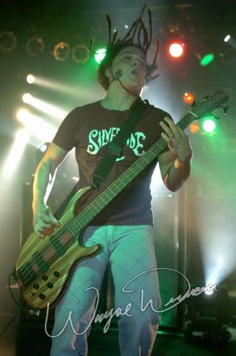 Shinedown at Piere's Fort Wayne, IN on September 21, 2004 &mdash; concert photo by Wayne Dennon