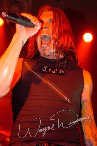 Shinedown at Piere's Fort Wayne, IN on September 21, 2004 &mdash; concert photo by Wayne Dennon