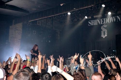 Shinedown at Bogart's Cincinnati, OH on December 2, 2004 &mdash; concert photo by Wayne Dennon