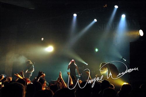 Shinedown at Bogart's Cincinnati, OH on December 2, 2004 &mdash; concert photo by Wayne Dennon