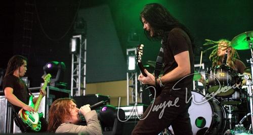 Shinedown at X-Fest Indianapolis, IN on September 10, 2005 &mdash; concert photo by Wayne Dennon