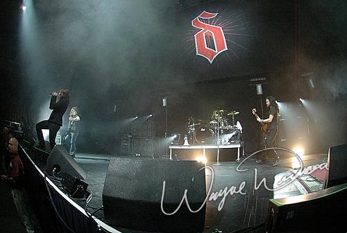 Shinedown at Louisville Gardens Louisville, KY on October 22, 2005 &mdash; concert photo by Wayne Dennon