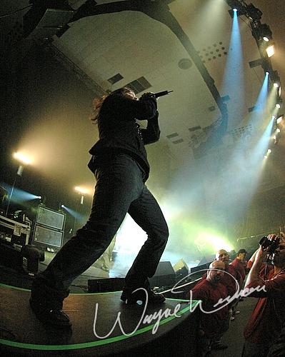 Shinedown at Louisville Gardens Louisville, KY on October 22, 2005 &mdash; concert photo by Wayne Dennon