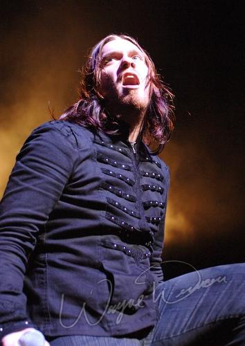 Shinedown at Riverbend Music Center Cincinnati, OH on October 24, 2005 &mdash; concert photo by Wayne Dennon