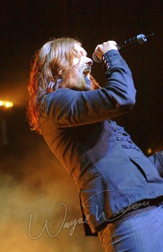 Shinedown at Riverbend Music Center Cincinnati, OH on October 24, 2005 &mdash; concert photo by Wayne Dennon