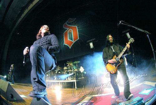 Shinedown at Riverbend Music Center Cincinnati, OH on October 24, 2005 &mdash; concert photo by Wayne Dennon