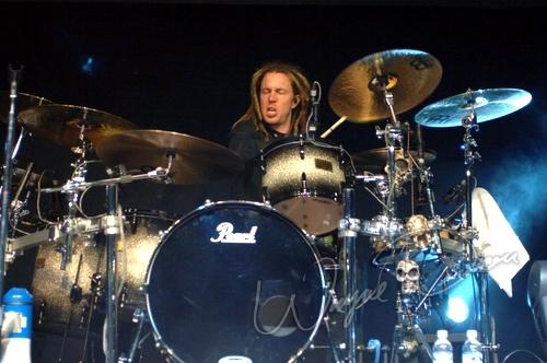 Shinedown at Riverbend Music Center Cincinnati, OH on October 24, 2005 &mdash; concert photo by Wayne Dennon