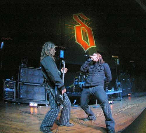 Shinedown at Riverbend Music Center Cincinnati, OH on October 24, 2005 &mdash; concert photo by Wayne Dennon