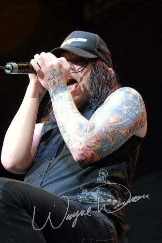 Shinedown at Verizon Wireless Music Center Noblesville, IN on September 16, 2006 &mdash; concert photo by Wayne Dennon