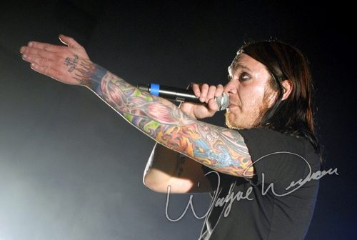Shinedown at Louisville Gardens Louisville, KY on December 8, 2006 &mdash; concert photo by Wayne Dennon