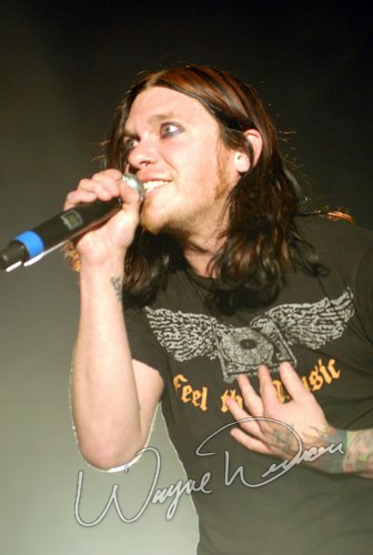 Shinedown at Louisville Gardens Louisville, KY on December 8, 2006 &mdash; concert photo by Wayne Dennon