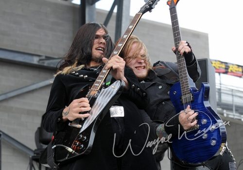 Shinedown at Columbus Crew Stadium Columbus, OH on May 17, 2008 &mdash; concert photo by Wayne Dennon
