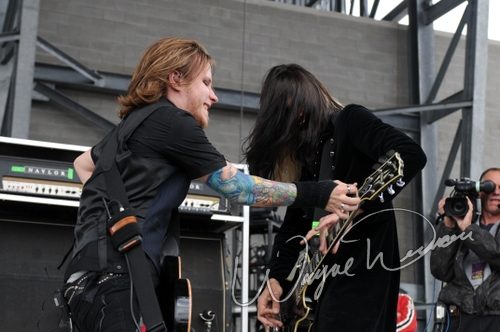 Shinedown at Columbus Crew Stadium Columbus, OH on May 17, 2008 &mdash; concert photo by Wayne Dennon