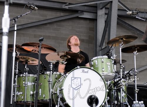 Shinedown at Columbus Crew Stadium Columbus, OH on May 17, 2008 &mdash; concert photo by Wayne Dennon
