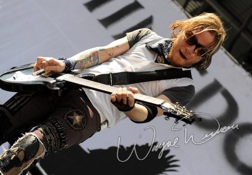 Shinedown at Columbus Crew Stadium Columbus, OH on May 17, 2009 &mdash; concert photo by Wayne Dennon