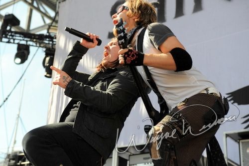 Shinedown at Columbus Crew Stadium Columbus, OH on May 17, 2009 &mdash; concert photo by Wayne Dennon