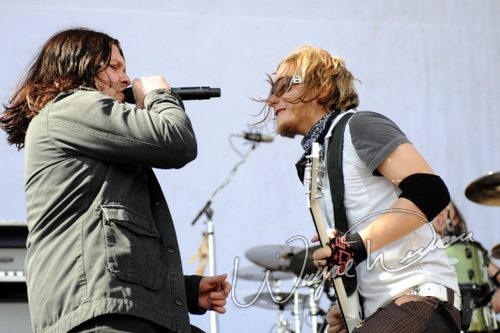 Shinedown at Columbus Crew Stadium Columbus, OH on May 17, 2009 &mdash; concert photo by Wayne Dennon