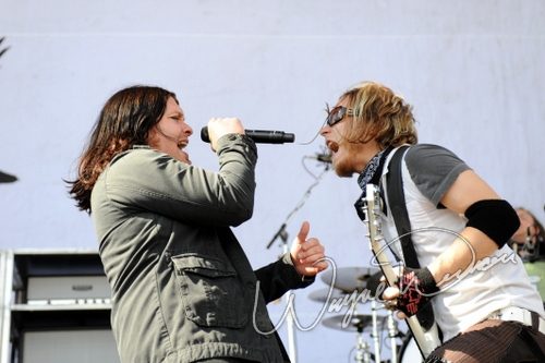 Shinedown at Columbus Crew Stadium Columbus, OH on May 17, 2009 &mdash; concert photo by Wayne Dennon