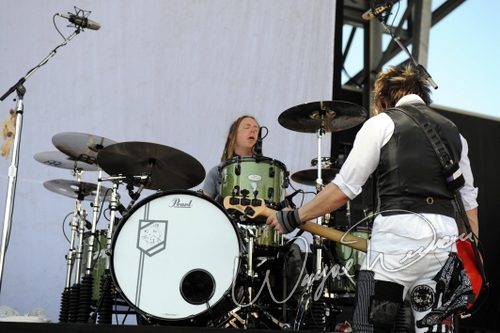 Shinedown at Columbus Crew Stadium Columbus, OH on May 17, 2009 &mdash; concert photo by Wayne Dennon