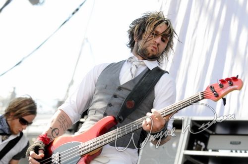Shinedown at Columbus Crew Stadium Columbus, OH on May 17, 2009 &mdash; concert photo by Wayne Dennon