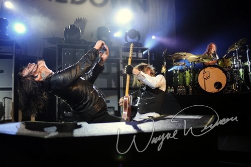 Shinedown at Bank of Kentucky Center Highland Heights, KY on December 5, 2009 &mdash; concert photo by Wayne Dennon