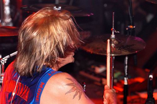 Skrape at Alrosa Villa Columbus, OH on September 9, 2003 &mdash; concert photo by Wayne Dennon