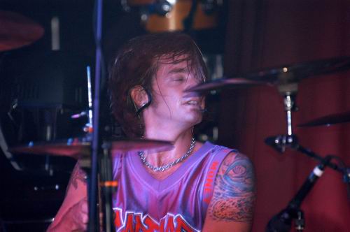 Skrape at Alrosa Villa Columbus, OH on September 9, 2003 &mdash; concert photo by Wayne Dennon