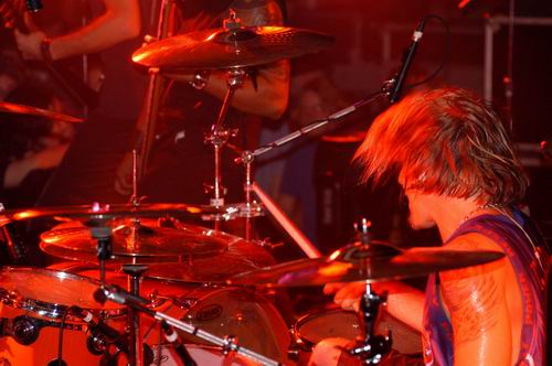 Skrape at Alrosa Villa Columbus, OH on September 9, 2003 &mdash; concert photo by Wayne Dennon