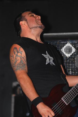 Slaves On Dope at Woodshock Music Festival Bellefontaine, OH on August 8, 2003 &mdash; concert photo by Wayne Dennon