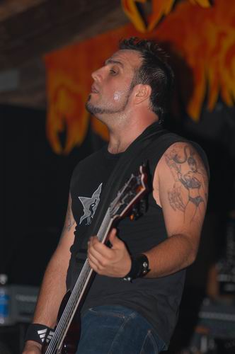 Slaves On Dope at Woodshock Music Festival Bellefontaine, OH on August 8, 2003 &mdash; concert photo by Wayne Dennon