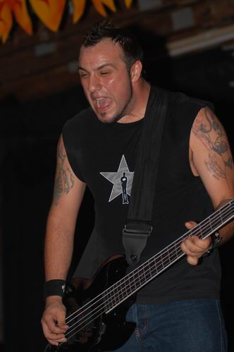 Slaves On Dope at Woodshock Music Festival Bellefontaine, OH on August 8, 2003 &mdash; concert photo by Wayne Dennon