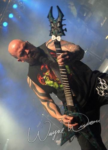 Slayer at Lifestyle Communities Pavilion Columbus, OH on February 12, 2007 &mdash; concert photo by Wayne Dennon