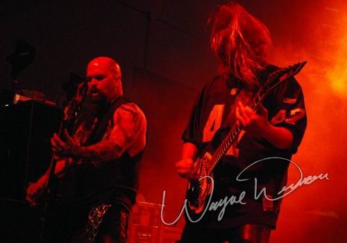 Slayer at Lifestyle Communities Pavilion Columbus, OH on February 12, 2007 &mdash; concert photo by Wayne Dennon