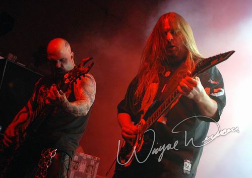 Slayer at Lifestyle Communities Pavilion Columbus, OH on February 12, 2007 &mdash; concert photo by Wayne Dennon